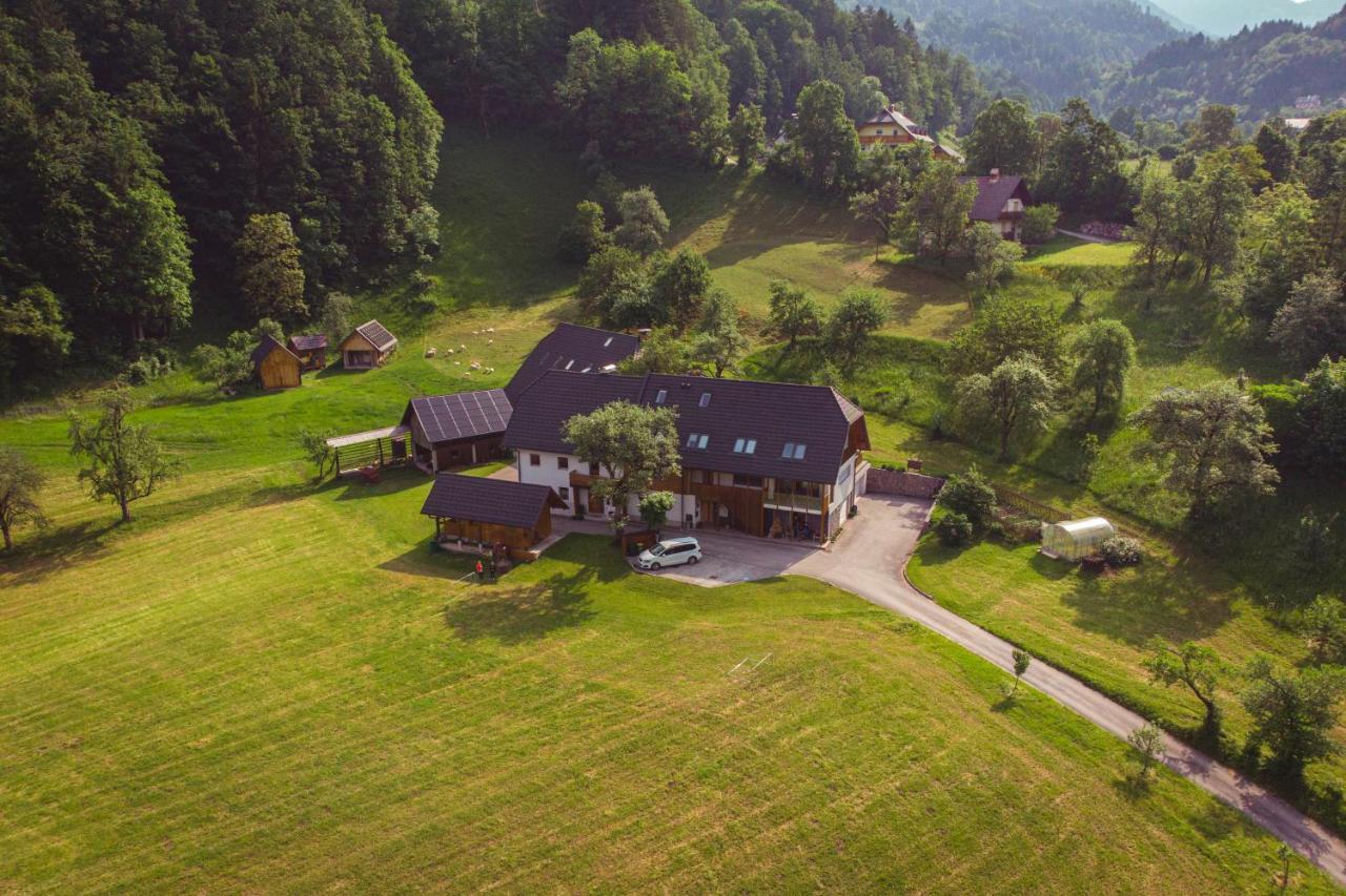 Apartments Tourist Farm Storman With Ev Ch-Station Tržič Eksteriør bilde